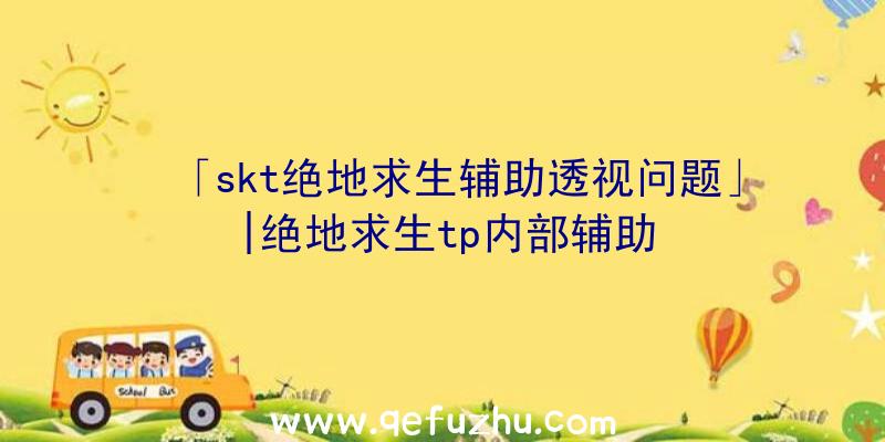 「skt绝地求生辅助透视问题」|绝地求生tp内部辅助